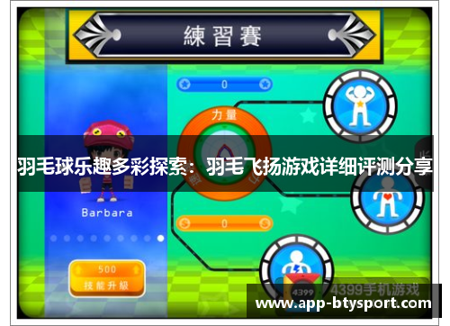 羽毛球乐趣多彩探索：羽毛飞扬游戏详细评测分享
